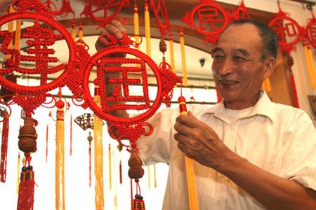 Китайское плетение узелков
